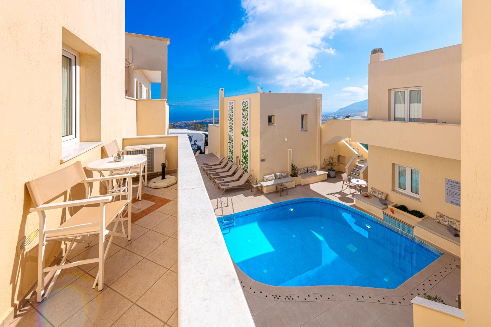 Reverie Santorini Hotel Фиростефани Экстерьер фото